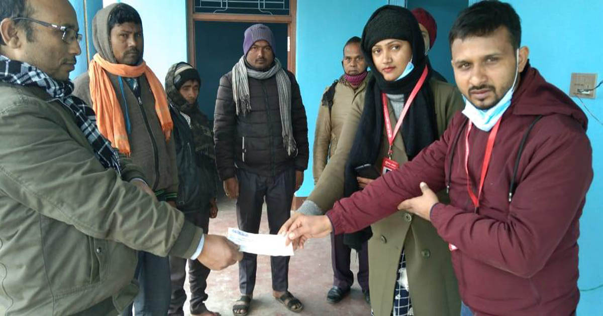 एनआईसी एशिया लघुवित्तले गर्यो बीमा रकम हस्तान्तरण