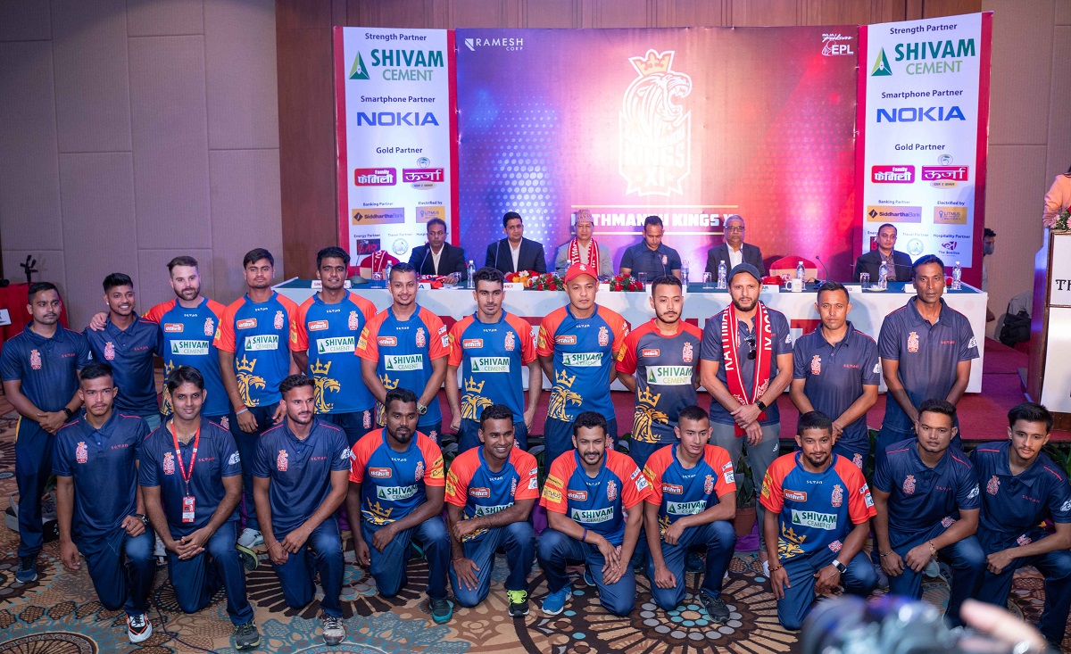 काठमाडौँ किङ्गसद्धारा एभरेष्ट प्रिमियर लिगका लागि आफ्नो टीम घोषणा